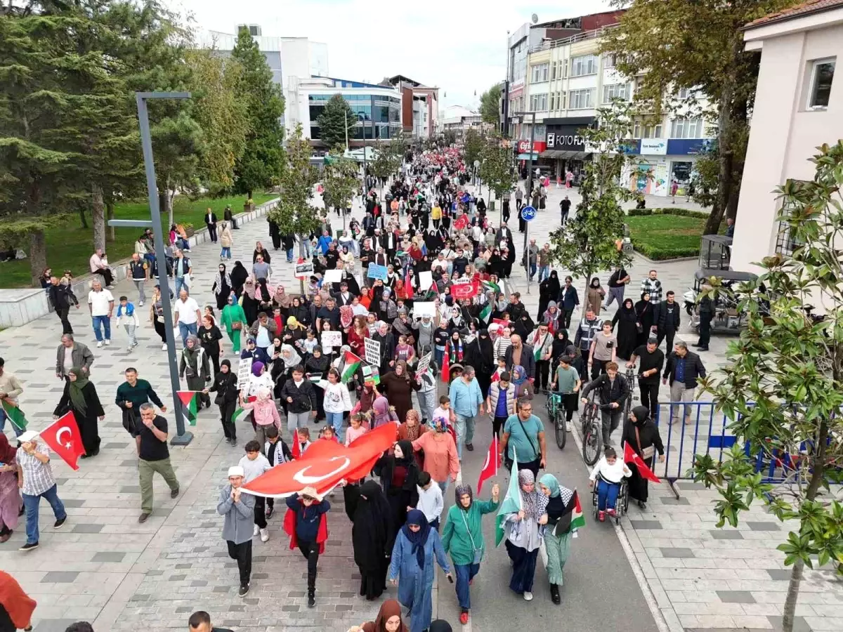 duzcede filistine destek mitingi Ve61mFxI