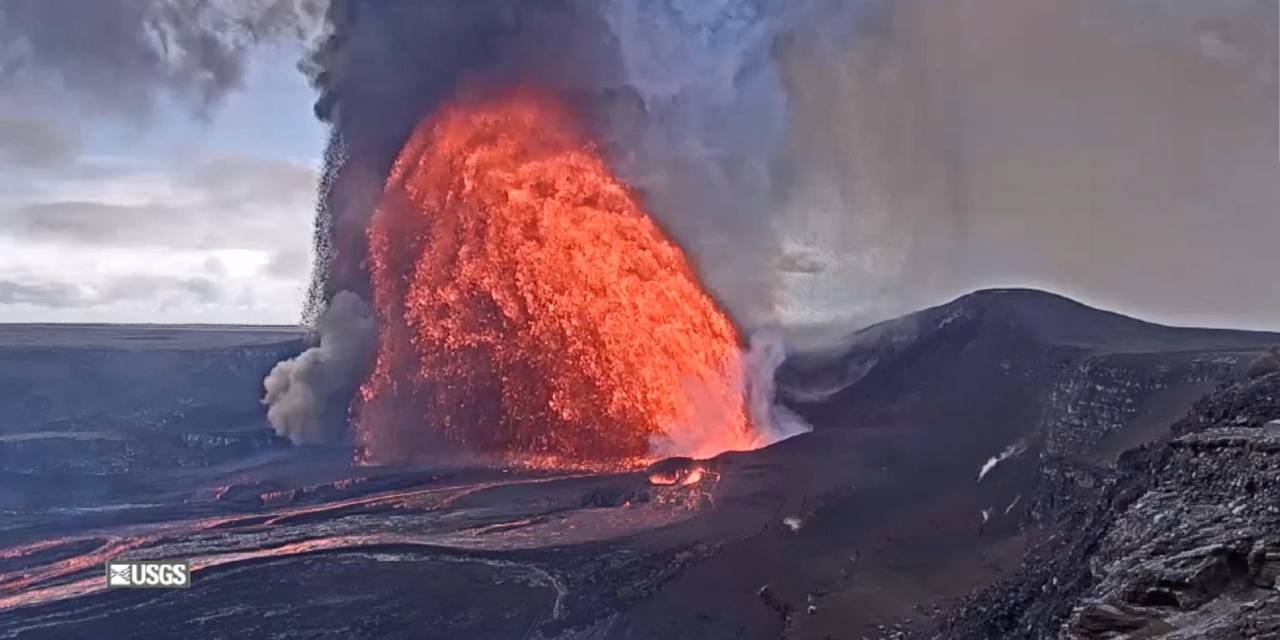 Hawaii’de yanardağ alarmı! Kilauea lav püskürttü