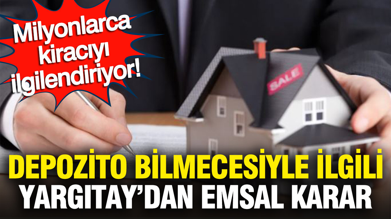 Kiracıları Yakından Etkileyecek Depozito İadesinde Önemli Yargıtay Kararı