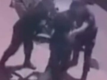 İki Polisi Şehit Eden Saldırganın Yakalanma Anı Güvenlik Kamerasında
