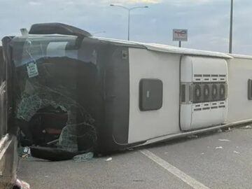 İstanbul-İzmir Otoyolu’nda Otobüs Devrildi: 36 Kişi Yaralandı