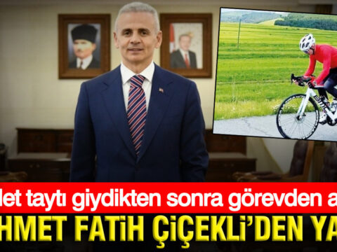 Bisiklet tayti giydikten sonra gorevden alinan mehmet fatih cicekliden yanit pedal cevirmeye devam ctHD8SGY