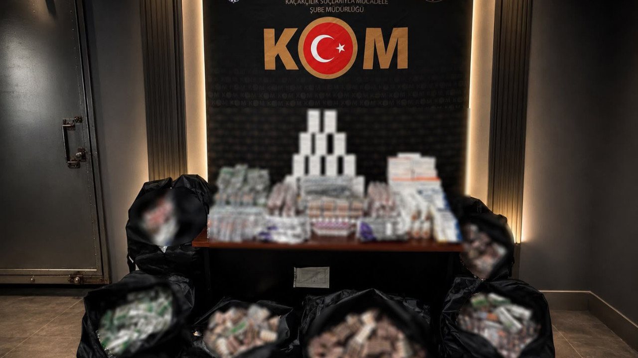 Kaçak ilaç operasyonunda dikkat çeken bilanço: 100 bine yakın tablet ele geçirildi Haber gorseli
